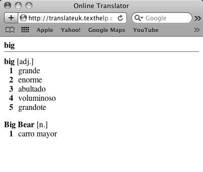 Using the Translator facility for the translated text. To view a translation for a single word in your document: 1.
