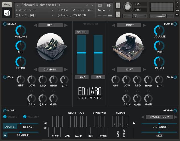 How to use EDWARD-ULTIMATE EDWARD-ULTIMATE MAIN PAGE EDWARD-ULTIMATE is designed to be a one page instrument for an easier and faster workflow. The main page includes all functions of the instrument.
