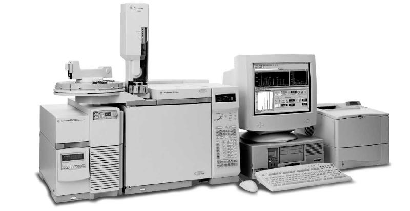 chromatography detectors. One product (G2570A) is a GC/MS system that includes a 6850 GC, a 5973N diffusion pump MSD configuration, and a data system. The MSDs are compact (occupying less than 0.