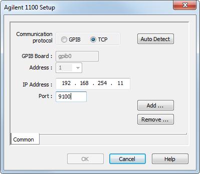 Agilent 1100/1200 3 Installation procedure LAN communication Note: Fig 13: LAN configuration in the Agilent 1100 Set the IP Address of the Agilent 1100 system.