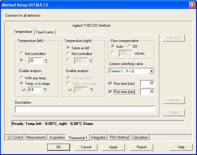 Agilent 1100/1200 4 Using the control modules 4.1.9.