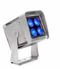 Exterior 100 IP68 The Exterior 100 IP68 is an exceptionally rugged and compact lighting fixture designed for extreme outdoor and underwater environments, such as fountains, pools, building facades,