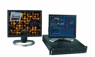 Maxedia Compact Utilizing an intuitive touchscreen-optimized user interface, Maxedia is the most user-friendly tool for media composing and playback in all types of applications.