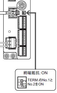 Set Transmission rate setting switch (BAUD) to 7.