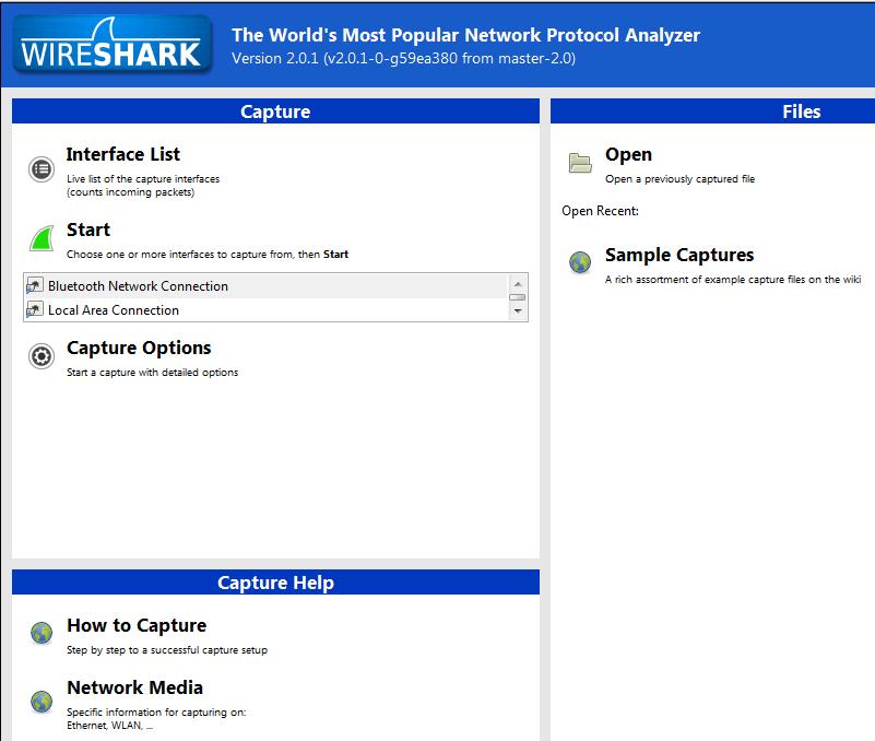Obtain & Install Wireshark Available for Windows, Mac OSx, & Linux Download (current v2.0.1): www.wireshark.