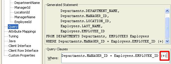 Figure 65: Renaming the LastName Attribute to ManagerName 4.