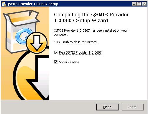 Once the SMI-S Provider is installed, it will open the folder