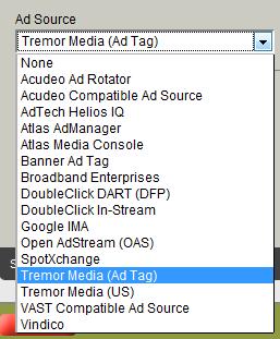 Tremor Media connects with numerous ad sources and partners from a single control center and works with their customers to provide the appropriate ads from the appropriate ad servers.