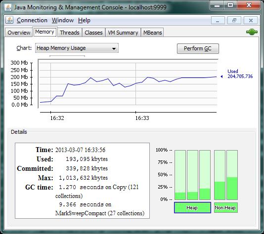 Load Testing and Performance Tuning 3. Enter the value in the Connection test field as shown in the screenshot and then click on the OK button. 4.