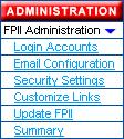 The Title Page and Common Operations, Continued The Administration Menu For users who have entered the administrative password into the Change Access box, the Administration menu is also on the left