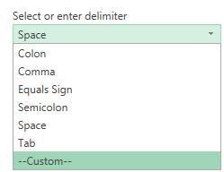 drop-down, select Custom like this: 11) Type a space,