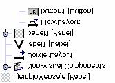 import java.awt.*; EjemploMensaje extends java.awt.panel Listener EjemploMensaje() initcomponents (); private initcomponents () label1 = new java.awt.label (); panel1 = new java.awt.panel (); button1 = new java.