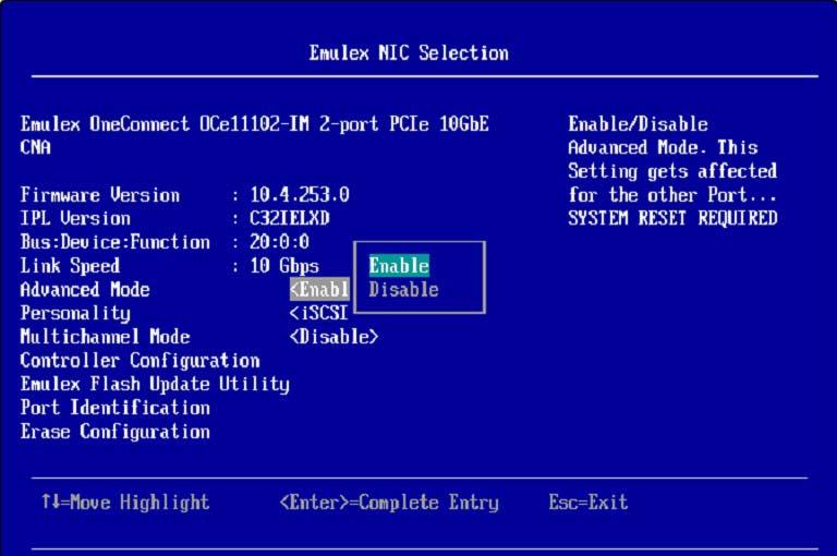 11. Configuring UEFI for Ethernet Starting the Emulex NIC Configuration Utility 127 Table 11-1 Advanced Mode Capabilities (by Operating System) Operating System Windows Advanced Mode Enabled 16 RSS