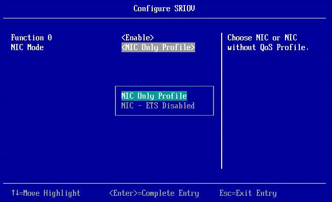 11. Configuring UEFI for Ethernet Starting the Emulex NIC Configuration Utility 145 To select the NIC Mode: 1.