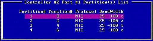 Appendix G. Configuring PXE Boot for NIC on Dell OCe14000-based Systems Setting Up a PXE Bootable Network 297 To configure NPar: 1.