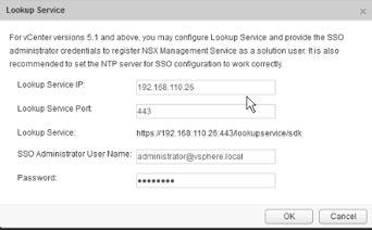 3 Type the name or IP address of the host that has the lookup service.