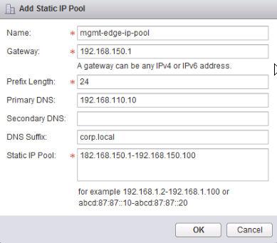 prepared. For compute clusters, you may want to use different IP address settings (for example, 192.