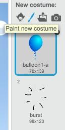 Challenge: More randomness Can you make your balloon start by pointing in a random direction (between -90 and 180)? Step 3: Popping balloons Lets allow the player to pop the balloons!
