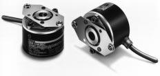 Rotary Encoder E6 igh-resolution, Space-saving, General-purpose Rotary Encoder Incorporating ollow Shaft and Requiring No Coupling Resolution of 3,600 pulses/revolution in 40-mm housing.