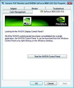 3.3. Accessing NVIDIA Control Panel After installation of the display driver, right-click on the desktop and select NVIDIA Control Panel.