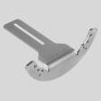 Accessories Mounting bracket Type of mounting: With through-hole Information on materials: High-alloy steel Note on materials: RoHS compliant 1 Screw M4 x 10 Dimensions [mm] and ordering data B1 B2