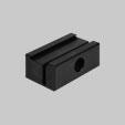 Accessories Mounting Type of mounting: With dovetail slot, with thread Information on materials: Anodised aluminium Note on materials: RoHS compliant 1 Screw M4 x 12 2 Screws M4 x 20 Dimensions [mm]