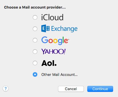 Apple Mail Select Mailbox from the navigation, and New Mailbox If you haven t added a new account yet, you ll be taken