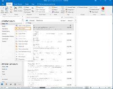 Part C: Copying Old Emails from CUHK Webmail to @Link When you have connected to CUHK Webmail and @Link through Outlook, you can start copying emails from CUHK Webmail to your new mailbox. 1.