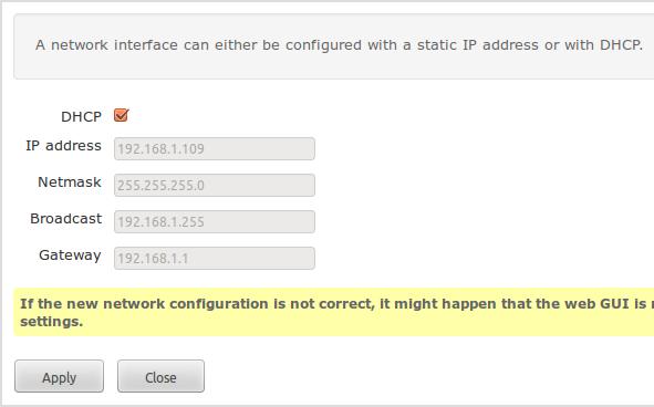 3.4 Hosts 3 NETWORK Figure 4: Network interfaces Figure 5: Network interface Figure 6: Hostname 3.4 Hosts The hosts table is a static lookup table for hostnames (see figure 8.
