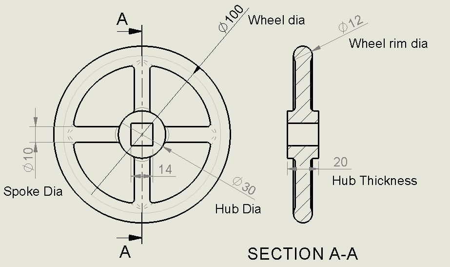 Version Hub Dia Hub Thk Wheel Diameter Rim Diam Spoke Dia No.