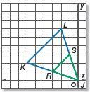 Triangle B is larger