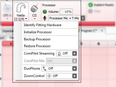 How To Option Description Options Supported Processor Mic Source This parameter is specific to the Naída processors and sets the microphone that is used for the Mic portion of the Audio Mixing.