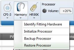 Restore a Processor After backing up a processor to a processor image file, the image can later be restored to any other processor of the same type.