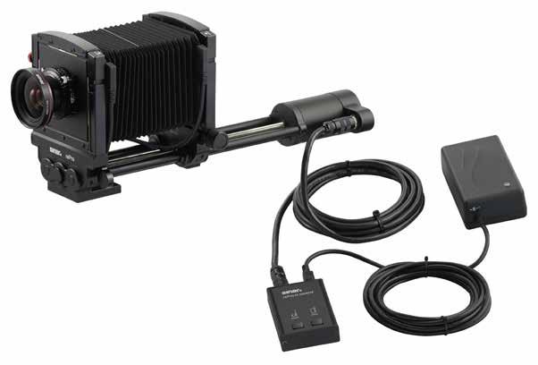 9. Sinar repro RC: Motorized Focusing Operating of Sinar repro Control The Sinar repro Control is equipped with 2 keys