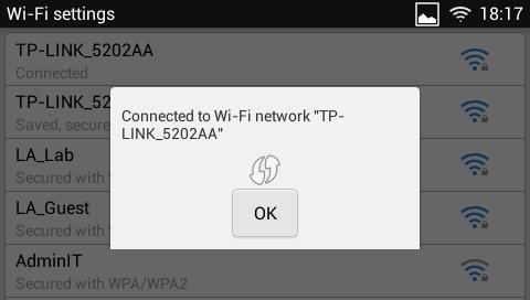 Figure 13: GXV3240 Wi-Fi WPS Pin Entry 7. Users must typt the PIN numbers to the router and make a connection. After for a while, the phone will display the connection to a network.