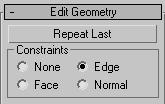 3 Click the Connect Settings button. On the Connect Edges dialog, reset the Segments, Pinch, and Slide values, and then click OK.