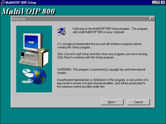 icon. 3. When the Multi-Tech Installation CD dialog box displays, click the Install Software icon.