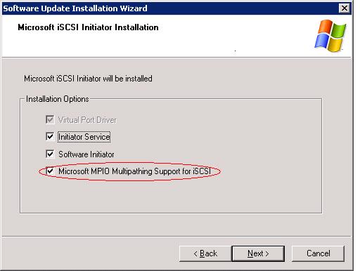 Technical notes Technical notes Configuring the MS iscsi Initiator for PowerPath Follow the steps below to configure the MS iscsi initiator for PowerPath.
