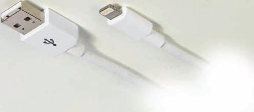 Connections Lightning Sync- and Charging Cable - Apple Lightning connector > USB - Length: approx. 1.