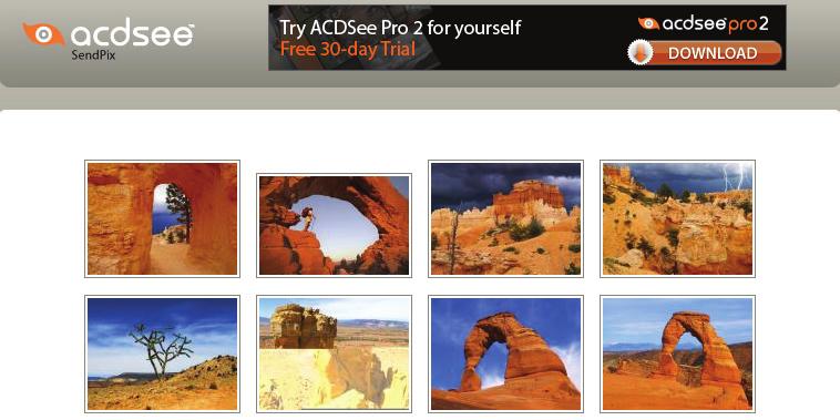 tutorials > Adding SendPix slideshows to web sites and blogs ACDSee SendPix is a free image-sharing service.