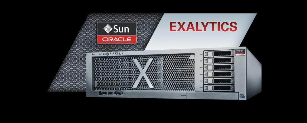 Oracle Exalytics In-Memory Engineered System for Analytics Exalytics In-Memory Machine