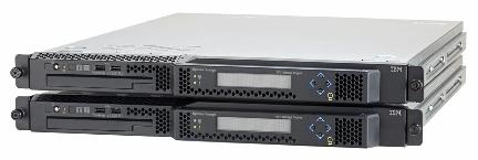 SVC 2145-8A4 Storage Engine New more affordable SVC engine based on IBM System x3250 server Intel Xeon E3110 3.