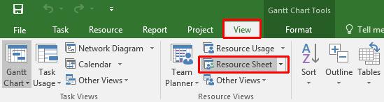 Microsoft Project 2016 Foundation - Page 71 Click in the