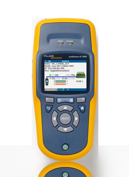 Good: LinkRunner AT 2000 Network Auto-Tester The LinkRunner AT 2000 Network tester is the most economical choice for wired performance