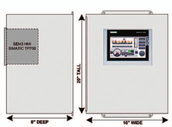 Enclosures for External Applications Selection Standard Enclosure with HMI Display & Switch for External Application SEM3 Meter Modules, and CT s are not included Description Catalog Numbers SEM3 3M