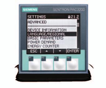 PAC3200 Power Meter Reliable and Precise Monitoring of Electrical Power Systems The PAC3200 is a powerful compact power monitoring device that is suitable for use in industrial, government and