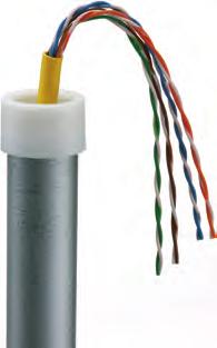 rlington s Insulating ushings protect cables from abrasion by. Examples: Power, able TV, computer datalines, telephone/modem, audio/video cables, alarm systems, security systems.