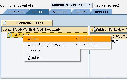 So create these attributes in the context of component controller. Right click on the context tab create node.