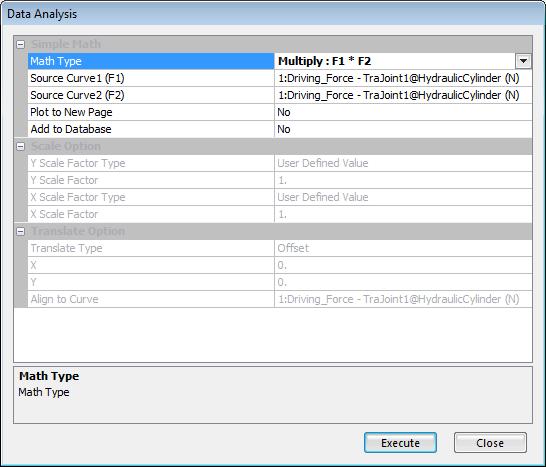 Click EL in the F1 row and select Ex_CylinderPower from the Expression List. 5. Click OK. The Expression Request dialog box should now look like the one shown on the right. 6.