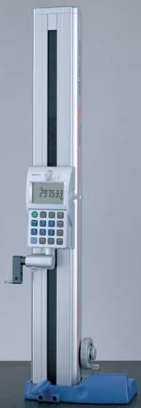 QM-Height SERIES 518 High Precision ABSOLUTE Digital Height Gage resolution ABSOLUTE linear encoder for position detection. Easy reference icon keys.